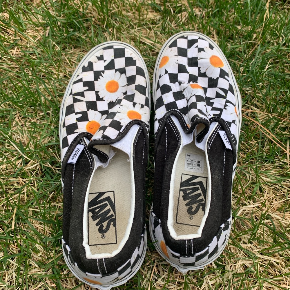 VANS Flower pattern girls vans